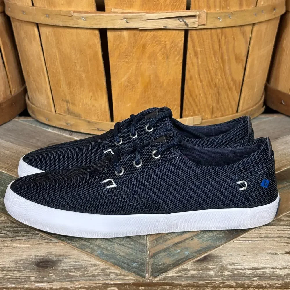 Sperry Bodie Navy Knit Textile Washable Comfort Sneakers Boys Size 3